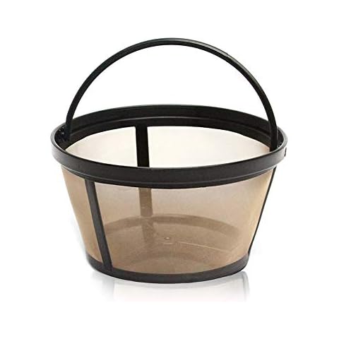 Permanent Basket-Style Coffee Filter designed for Mr. Coffee 10-12 Cup Basket-Style Coffeemakers Cover