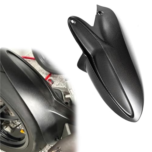 Garde-Boue Arrière Moto Carbone pour Sorties Pluvieuses en Ducati Hypermotard