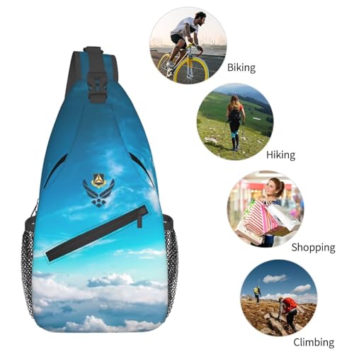 Morrales Sling Bag pequeño impermeable para hombres miniatura 5
