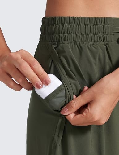 Image of CRZ YOGA Lightweight Wide Leg Crop Pants 25 inch