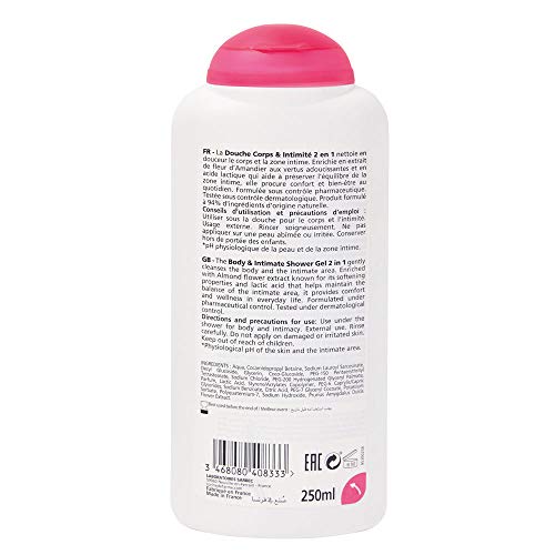 Gel douche corps et zone intime doux format 250ml - 4