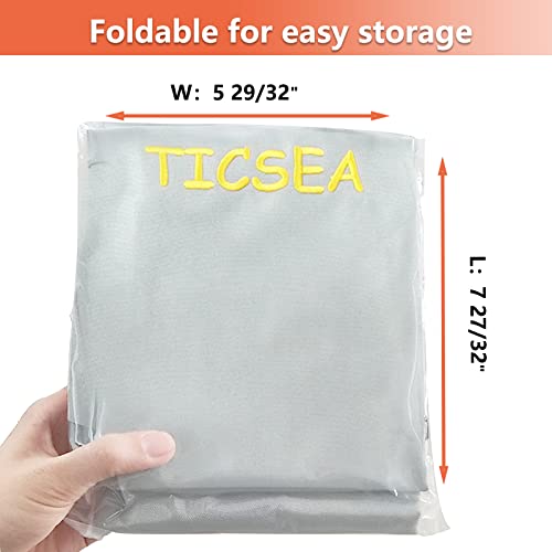 Image of Forklift Tractor Seat Cover, 600D Oxford Cloth Weatherproof Durable Seat Cover for Toyota Forklift Seat Backrests 22 inch H, Approx 20 inch W