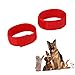 TOYANDONA 4pcs Rooster Collar Practical Noise-reducing Nylon Neckband for Chickens and Geese Safe and Durable Red