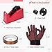 Heat Tape Dispenser Kit for Heat Transfer and Sublimation, Includes Multi Roll Dispenser, 6 Heat-Resistant Tapes and 2 Protection Gloves