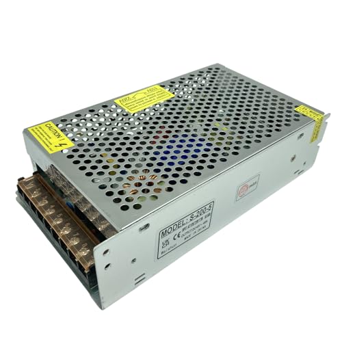 Lian Shi 5V 40A 200w Zasilacz impulsowy Stabilizator napięcia Transformator z zabezpieczeniem przed zwarciem AC220V do DC5V do automatyki przemysłowej, światła LED