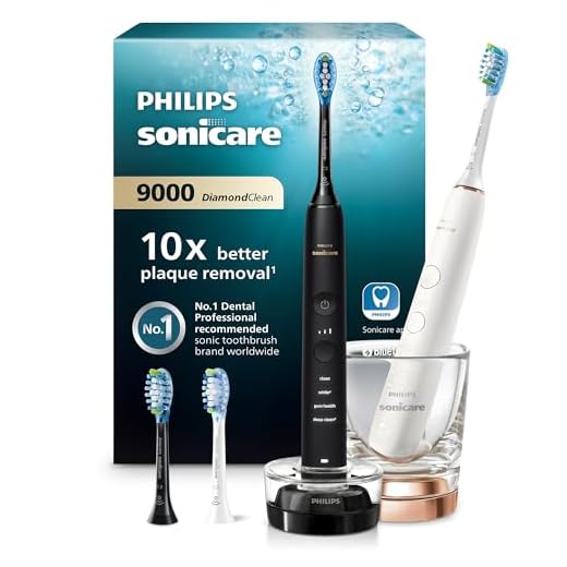 Philips Hx9914/61 Electric Toothbrush Dc 2 Handle, Nero, Oro Rosa, 1 Unità, Confezione Da 1