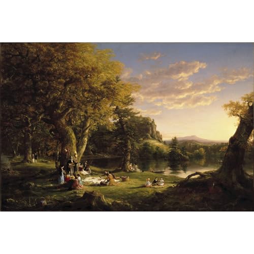 Impression sur toile Thomas Cole pour recréer une atmosphère poétique chez vous