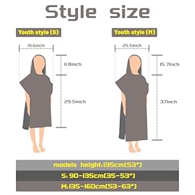 Rainleaf Surf Poncho Kids Changing Towel Quick Dry Pool Swim Beach Towel with Hood and Front Pocket Warm and Soft Microfiber Robe Towel-Octopus-S(19"X29")