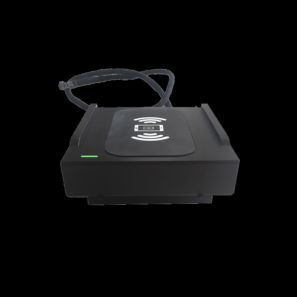 Ładowarka bezprzewodowa Qi do samochodu, bezprzewodowe ładowanie telefonu pokładowego, etui 11 Fast Charge, do Mercedesa-Benza, W205, C180, C200, GLC, klasa C Samochodowa płyta ładująca(For C