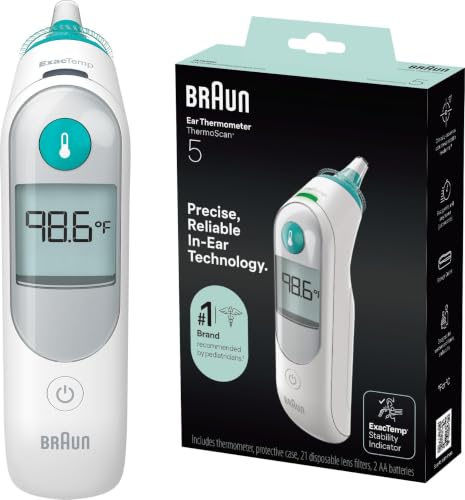 Braun ThermoScan 5 Digital Display Ear Thermometer