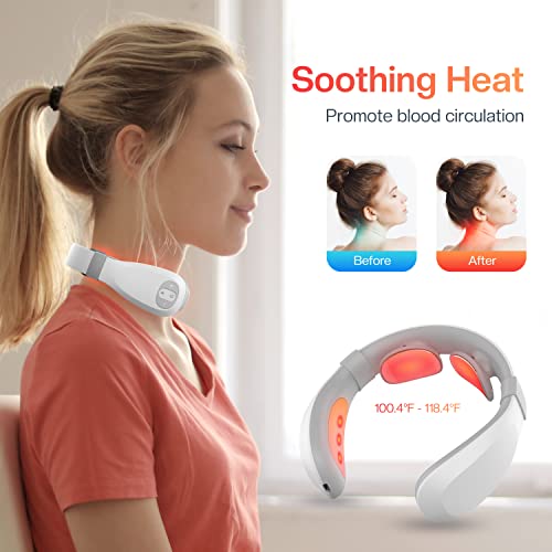 Comfier CF-6219 Portable Heated Neck Massager, Ems Intelligent Electric Neck Massager thumb #4