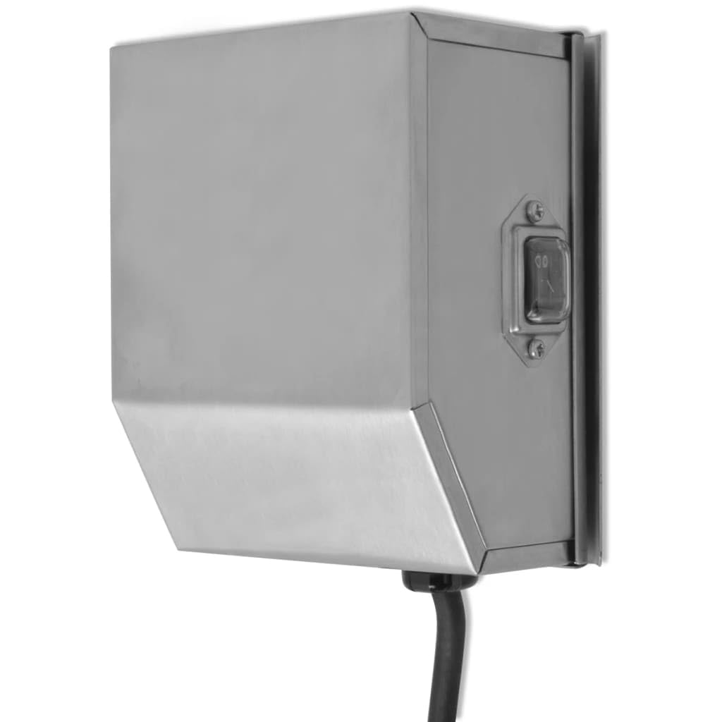 vidaXL Motore Professionale per Spiedo in Acciaio Inox 4 W