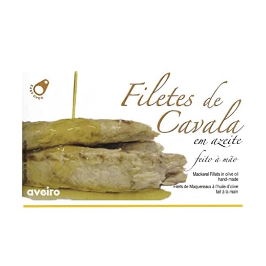 Filetes de Caballa en Aceite de Oliva