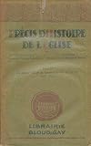 Précis d'histoire de l'Église, par F. Mourret, directeur au séminaire de Saint-Sulpice, et J. Carreyre, directeur au grand séminaire de Bordeaux. T. 2. Du premier concile de Latran à la mort de Pie VI 1124-1799