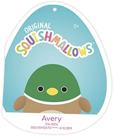 Squishmallow Large 16" Avery The Mallard - Official Kellytoy Plush - Soft and Squishy Duck Stuffed Animal Toy - Great Gift for Kids 5 41eEn1Cp0RL. AC