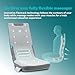 Homedics Full Body Flex Massage Cushion - Full Body Massage Mat with Heat, Electric Massage Chairs & Seat Pads for Back, Neck & Shoulder - Massage Chair Pad for Home & Office with 3 Intensity Settings