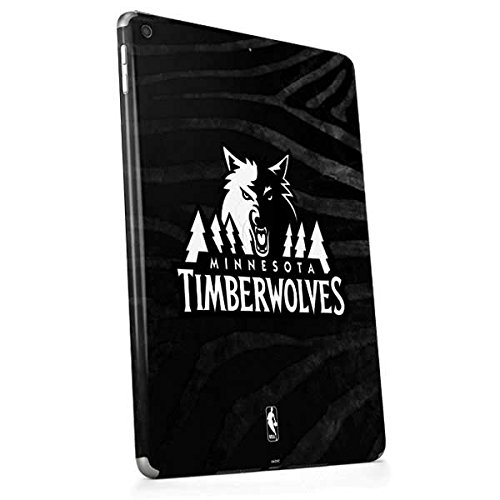 Skinit Decal Tablet Skin Compatible with iPad 9.7in (2018) - Officially Licensed NBA Minnesota Timberwolves Black Animal Print Design