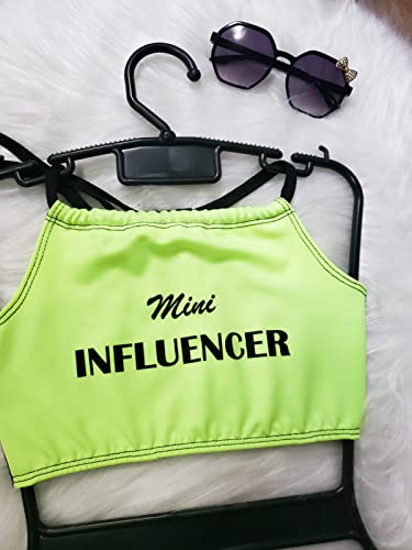 CROPPED FEMININO INFANTIL BLOGUEIRINHA MINI INFLUENCER Cor: Rosa; Tamanho: G