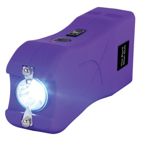 Safety Technology Runt 20 Million Volt Stun Gun W/Led Flashlight & Disable Pin - Purple #TOP1