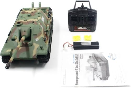 Char de combat télécommandé Jagdpanther allemand 2,4 Ghz pour modélisme