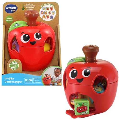 Image of VTech Baby Happy Shape Apple - Educational Toy - Fruit and Shapes - Gift - By ...