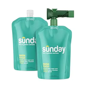 Sunday Liquid Lawn Fertilizer for Drought, Hose-End Sprayer, 2 Pack