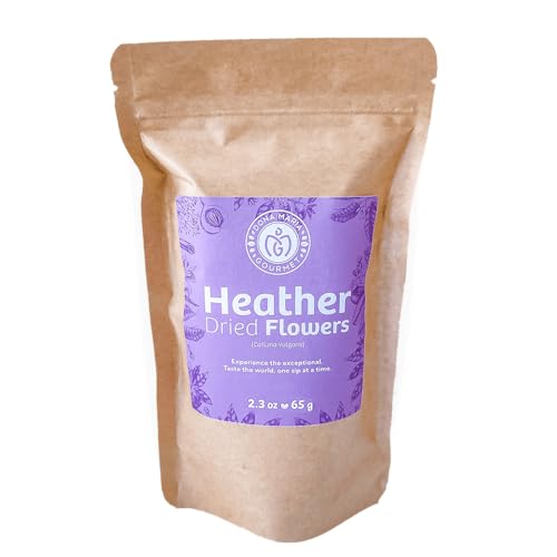 Dried Heather Flowers (Loose Tea) Dried Calluna Vulgaris 2.3 oz