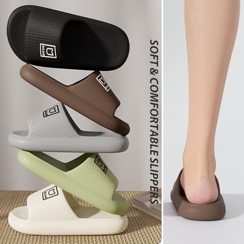 Clouds Slides Pillow Sandals Slippers for Women Lightweight Shower Home Shoes Quick Drying Non Slip Thick Sole3