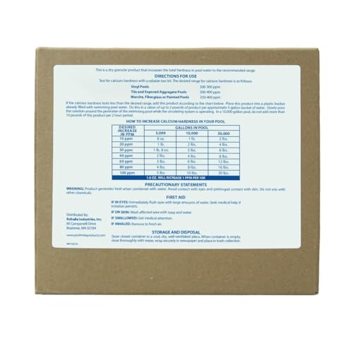 Image of Pool Mate 32-Pounds Premium Calcium Hardness Increaser for Pools, 100% Calcium Chloride