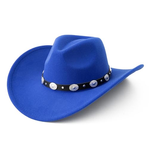 Chapeau de cowboy femme Lanzom en paille pour le soleil