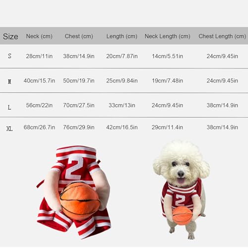 Hunde-Basketballspieler-Kostüm, Basketballkostüm, Hunde-Halloween-Kostüm, lustige Haustier-Kostüme, lustige Hunde-Sportkleidung, lustige Hundekostüme