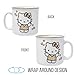 Silver Buffalo Sanrio Hello Kitty Leopard Outfit Ceramic Camper Mug, 20 Ounces