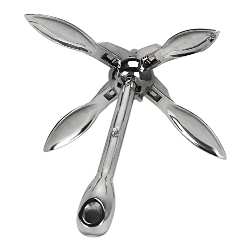 Extreme Max 3006.6678 Boattector Stainless Steel Folding/Grapnel Anchor - 5.5 Lbs. #TOP6