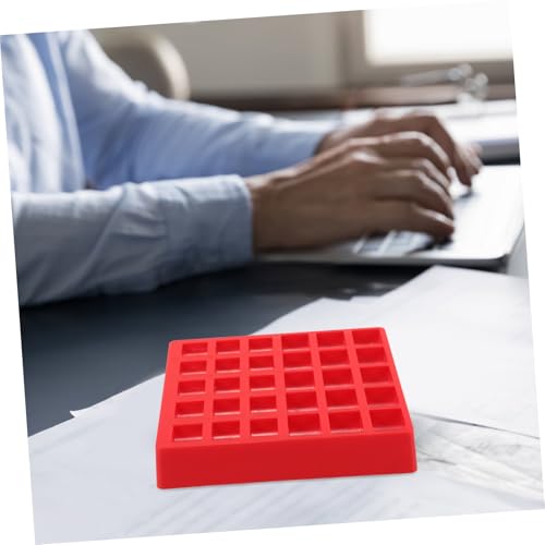 Caja para monedas VILLCASE 2 piezas organizador rojo miniatura 5