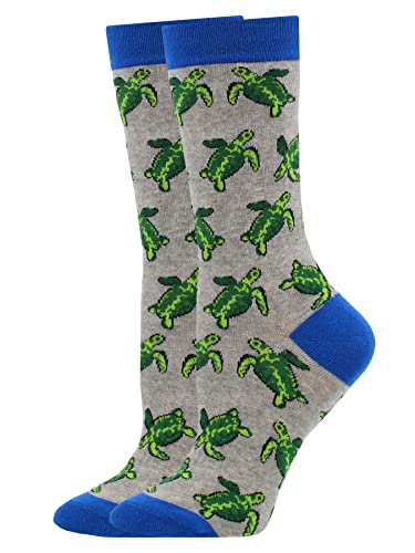 Sea Turtle Socks for Women - Turtle Lovers Gift Ideas - Tortoise Socks Ocean2