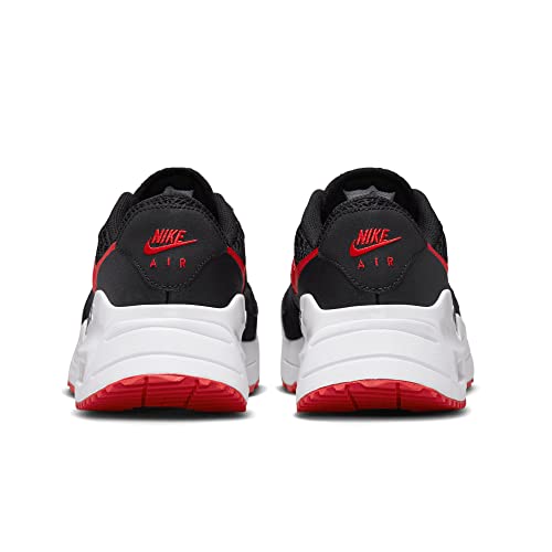 NIKE Men's Sneaker, Black University Red White, 133