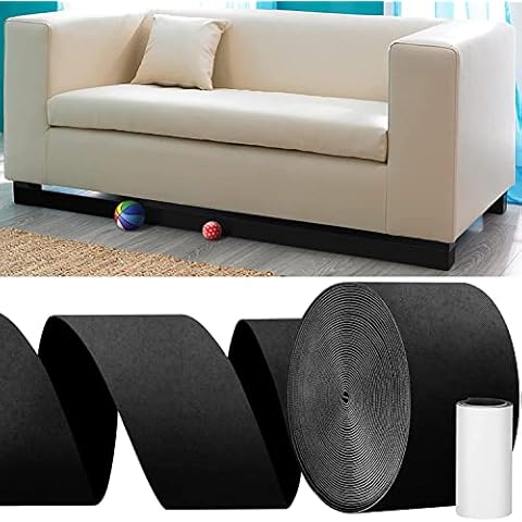 10 M Toy Blockers for Furniture Under Sofa Toy Blocker Adjustable Gap Bumper Sectional Connectors for Sliding Sofas Bumper Guard for Avoid Things Sliding under Couch & Furniture Cover