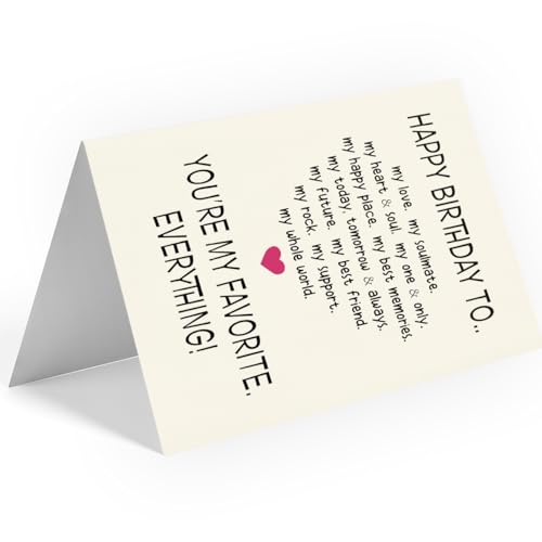 image for WowBefun Funny Birthday Card & Gifts for Men Husband Boyfriend Him, Ha