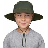 American Trends Kids Sun Hat UPF 50+ Wide Brim Sun Protection Outdoor Kids Bucket Hat Adjustable Boys Beach...