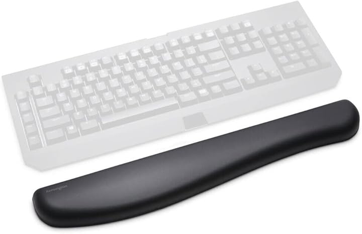 Kensington K52798WW kalemli Handgelenkauflage mekanik ve Gaming-klavye Siyah