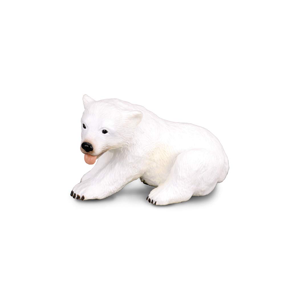 Collecta Multicolour Polar Bear Cub Sitting