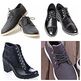 VSUDO 80 cm Waxed Black Shoe Laces, 2.5mm Thin Round Laces for Oxford Brogues Derby or Blucher Dress Formal Shoe, Replacement Shoelaces for Women or Men (1 Pair-Black-80cm) - Image 6