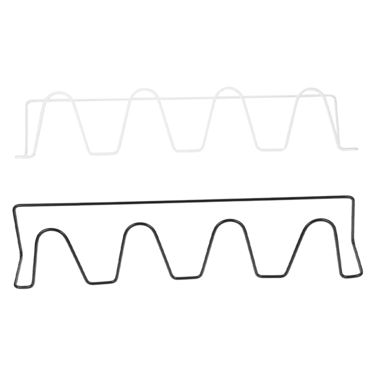 ABOOFAN 2pcs Wall Mounted Shoe Rack Punch Storage Organizer for Slippers and Towels Multi Use Shelf for Bathroom Kitchen and Hallway Space Saving