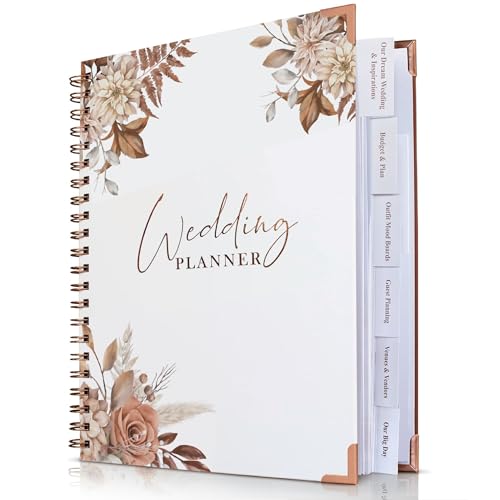 Wedding Planner for Bride,Wedding Planning Book and Organizer,Wed...