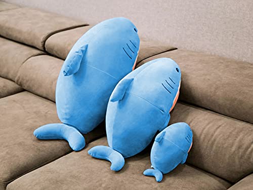 Image of HUG 'n' FEEL SOFT TOYS Shark Soft Toys, Baby Toys, Kids Toy, Toy for Girl, Birthday Gift for Girl Plush & Stuffed Toys