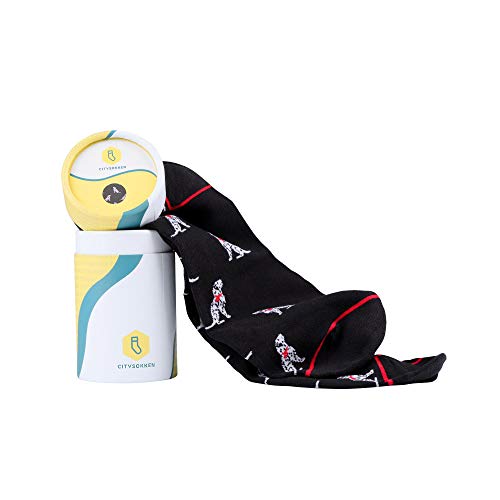 Fun Socks for Men - Crew Socks Mens Dress Socks Colorful - Funny Mens Socks 4 Pack2