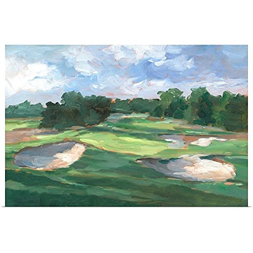 GREATBIGCANVAS Golf Course Study III Unframed Poster Print