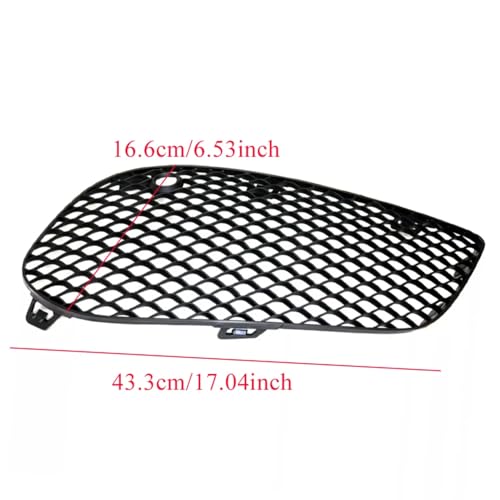 Rejilla luz antiniebla Benz AMG C300 C43 2015-2018 parachoques delantero 2058852623 3