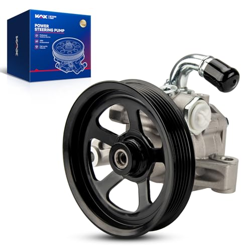 KAX 96-2403 Power Steering Pump, With Pulley, Without Reservoir, Fit for 2009-2017 Traverse, 2007-2016 Acadia, 2008-2017 Enclave, 2007-2010 Outlook, 2008-2010 Vue, 2007-2009 XL-7