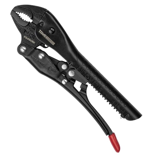 STARWORK TRUE MECHANIC™ Alicate automático de travamento de mandíbula curva de 12,7 cm